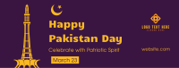 Happy Pakistan Day Facebook cover Image Preview