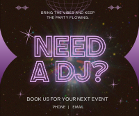 Hire a DJ  Facebook Post Preview