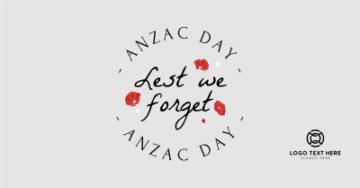 Anzac Day Emblem Facebook ad Image Preview