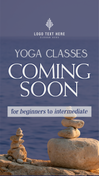 Yoga Classes Coming YouTube short Image Preview