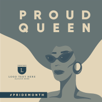 Queen Pride Instagram Post Design