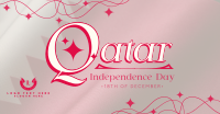 Qatar National Day Facebook ad Image Preview