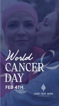 Cancer Day Support YouTube short Image Preview