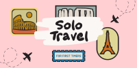 Stickers Solo Traveler Twitter post Image Preview