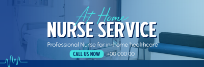 Professional Nurse Twitter header (cover) Image Preview