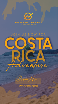 Welcome To Costa Rica TikTok Video Image Preview