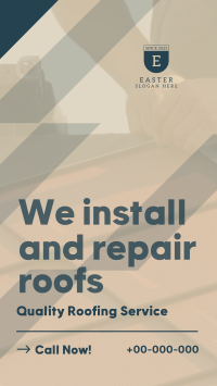 Quality Roof Service Instagram Reel Image Preview