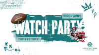 Watch Party Superbowl Animation Preview