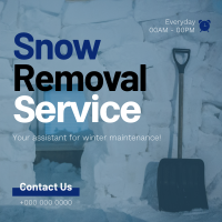 Snow Removal Assistant Instagram post Image Preview