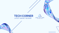Futuristic Tech YouTube Banner Design