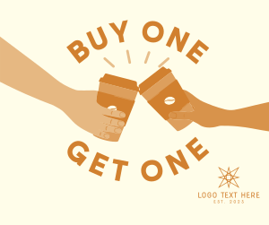 Buy One Get One Coffee Facebook post Image Preview