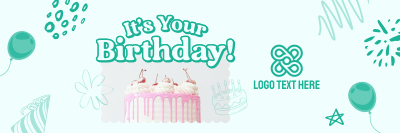 Kiddie Birthday Promo Twitter header (cover) Image Preview