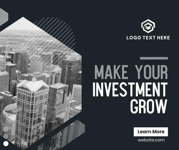 Make Your Investment Grow Facebook Post Design Image Preview