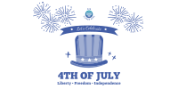 4th of July Hat Twitter Post Image Preview