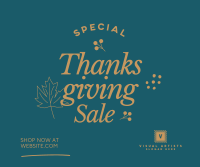 Thanksgiving Sale Facebook post Image Preview