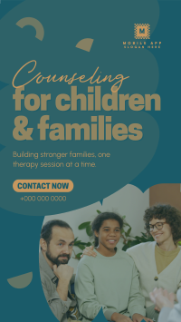 Counseling for Children & Families Instagram story Image Preview
