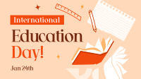 International Education Day Animation Design