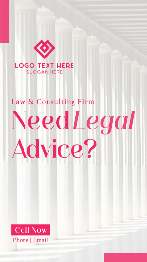 Legal Consultant Instagram Reel Image Preview