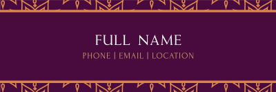 Grand and Sophisticated Email Signature Image Preview