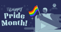 Modern Pride Month Celebration Facebook Ad Design