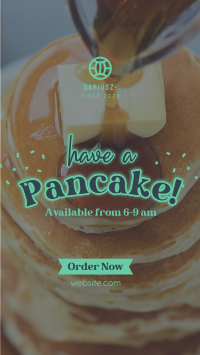 Have a Pancake Instagram Story Design