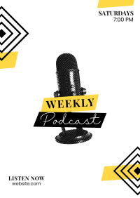 Weekly Podcast Poster Image Preview