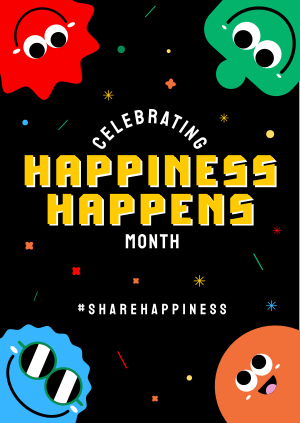 Share Happiness Poster Image Preview