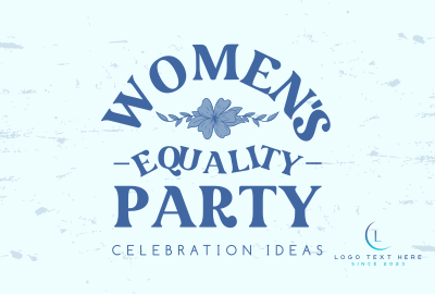 Women's Equality Celebration Pinterest board cover Image Preview