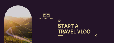 Travel Vlog Facebook cover Image Preview