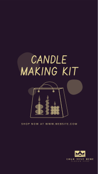 Candle Making Kit Facebook story Image Preview