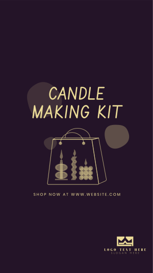 Candle Making Kit Facebook story Image Preview