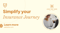 Minimalist Insurance Journey Animation Image Preview