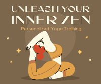 Quirky Yoga Unleash Your Inner Zen Facebook post Image Preview