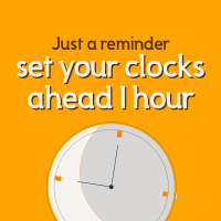 Daylight Saving Reminder Linkedin Post Image Preview