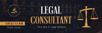 Corporate Legal Consultant Twitter header (cover) Image Preview