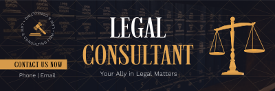 Corporate Legal Consultant Twitter header (cover) Image Preview