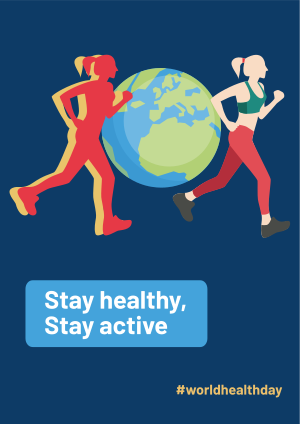 World Health Fitness Flyer Image Preview