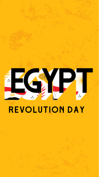 Egypt Freedom Facebook Story Design