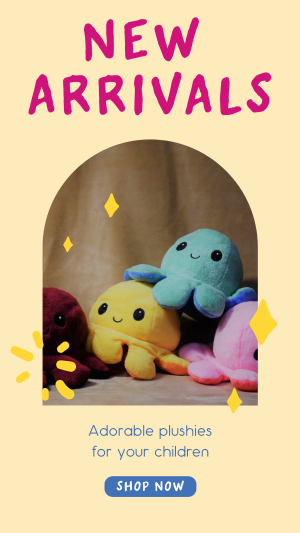 Adorable Plushies Instagram story Image Preview
