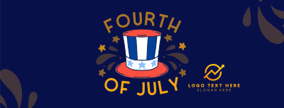 Celebration of 4th of July Facebook cover Image Preview