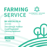 Farming Service Instagram post Image Preview