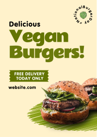 Vegan Burgers Flyer Image Preview