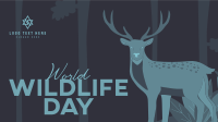 Deer in the Forest Facebook event cover Image Preview