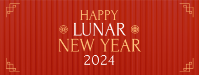 Lunar Year Red Envelope Facebook cover Image Preview