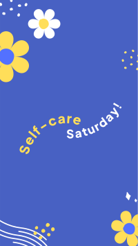 Self-Care Saturday Instagram Story Design