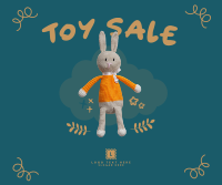 Stuffed Toy Sale Facebook Post Design