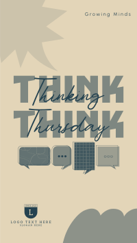 Modern Thinking Thursday TikTok video Image Preview