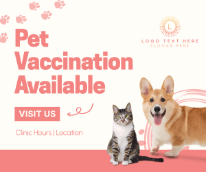 Pet Vaccination Facebook post Image Preview