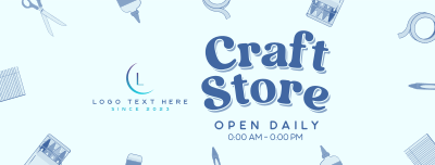 Kawaii Craft Shop Facebook cover Image Preview