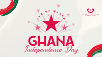 Ghana Independence Celebration YouTube Video Design